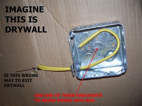 can i cover a junction box with drywall|extending romex behind drywall.